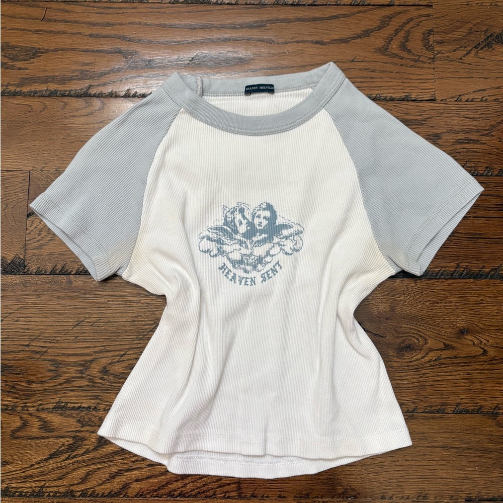 Brandy Melville heaven sent cropped top